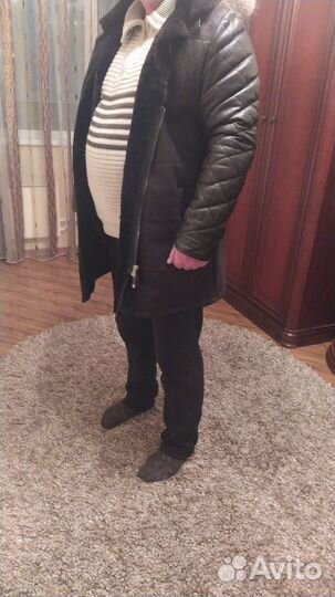 Дубленка мужская 56 размер новая
