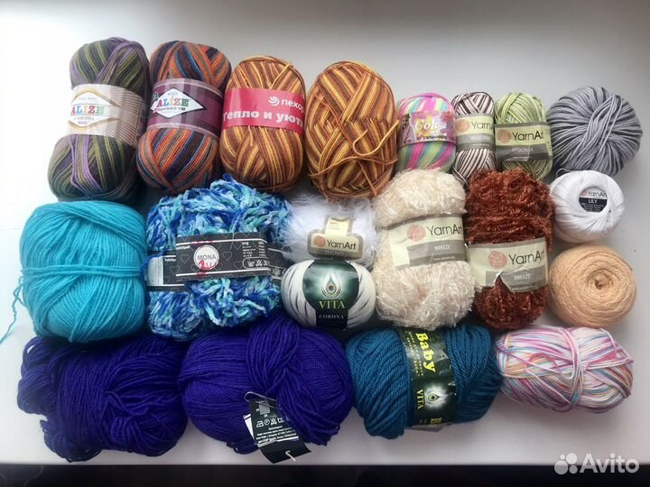 Пряжа нитки для вязания