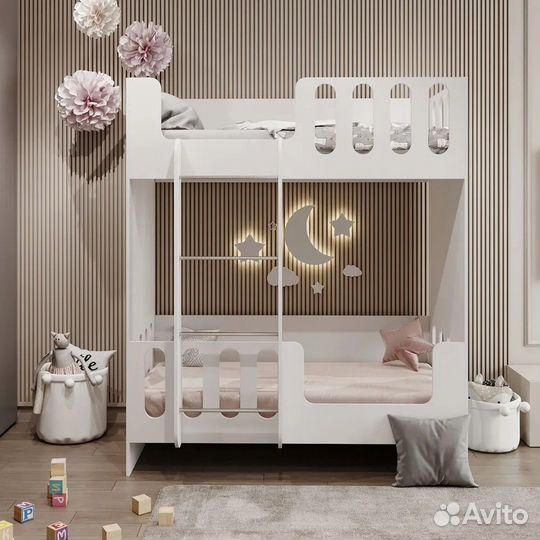 Кроватка двухярусная детская новая в наличии