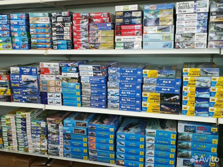Сборные модели авиации 1/48, 1/72, 1/144
