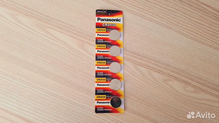 Новая Батарейка литиевая Panasonic CR2032