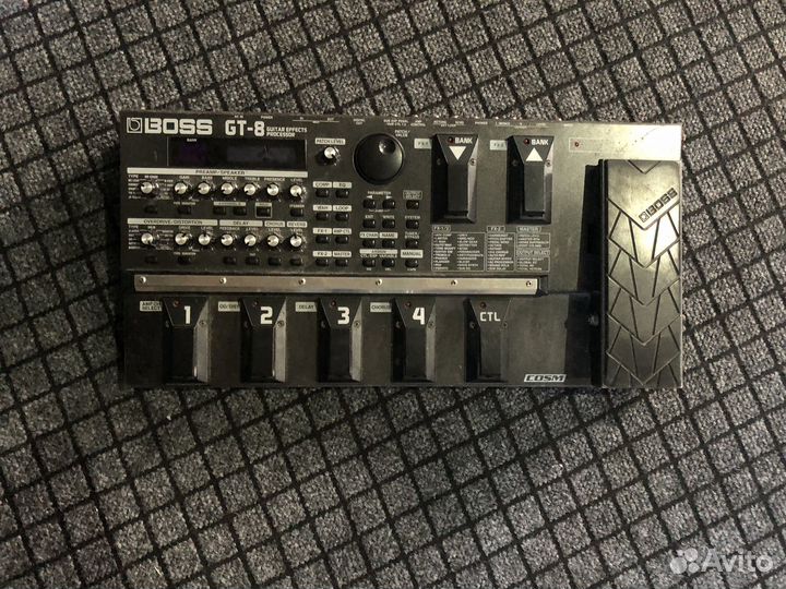 Гитарный процессор boss gt 8