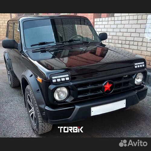 Решетка радиатора нива (звезда)