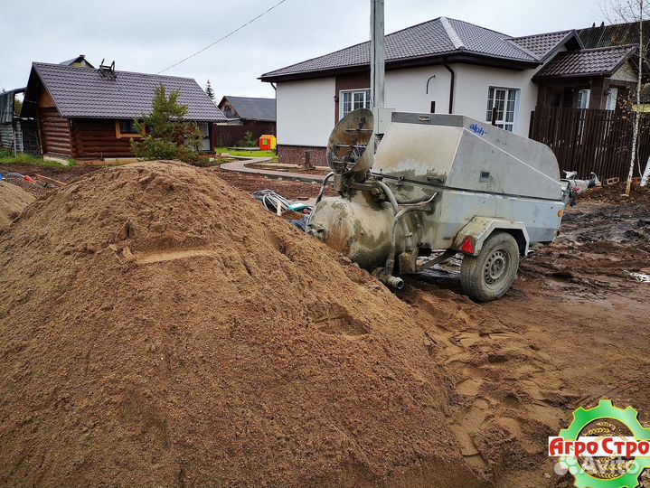 Песок для стяжки