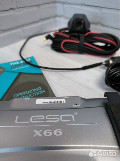 Видеорегистратор с камерой заднего вида X66 lesa