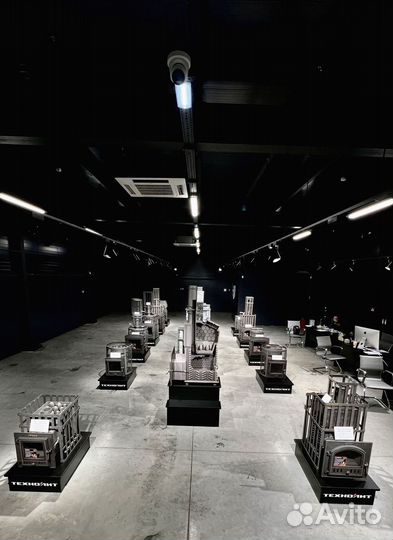 Универсальная печь для бани комплект Гроза 18 М