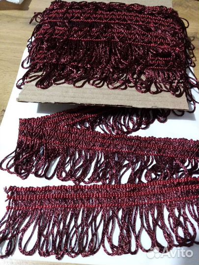 Шторы, бахрома