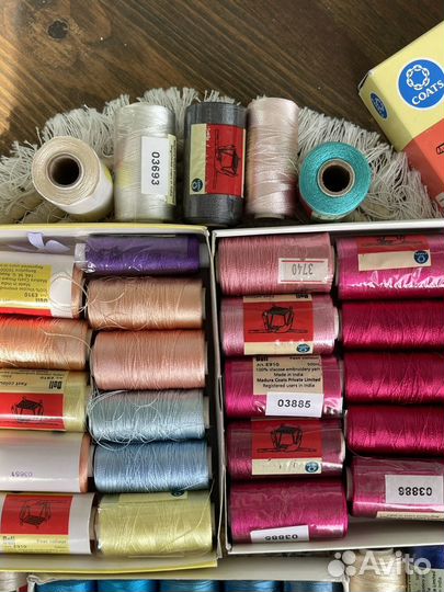 Нитки Доли Doli Индия вискоза 500м