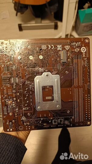 Материнская плата с процессором intel g4600