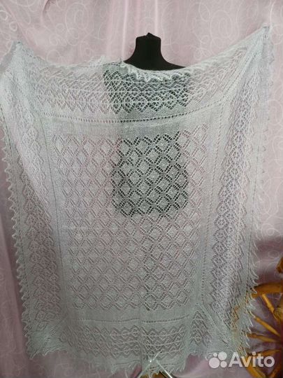 Паутинка из козьего пуха