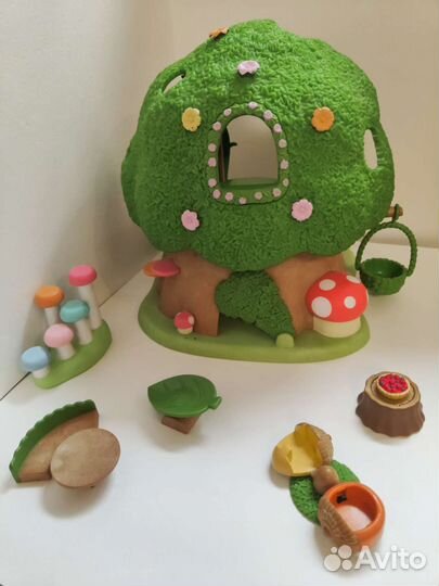 Sylvanian Families детская площадка лесной городок
