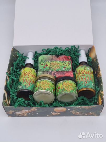 Набор 15 косметика для нежного ухода с новым годом