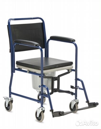 Кресло-каталка с санитарным оснащением Армед