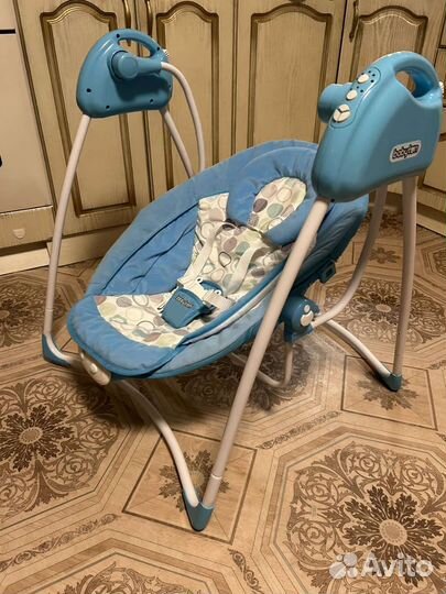 Детские качели шезлонг