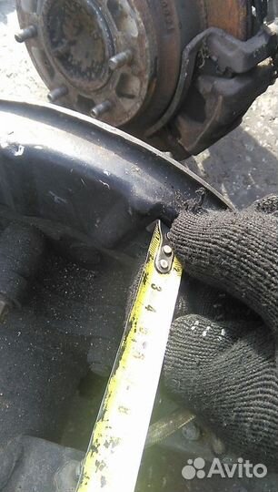 Мост isuzu bighorn UBS25 6VD1