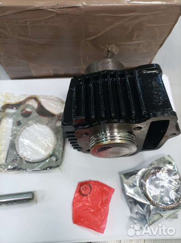 Поршневая на мопед альфа, дельта 80 cc цпг в сборе