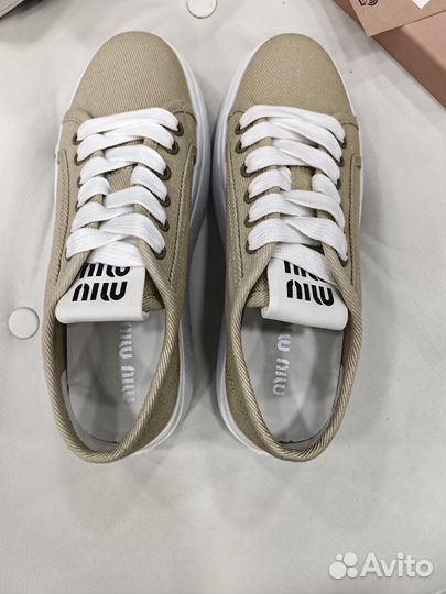 Слипоны женские Miu Miu