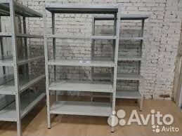 Стеллажи металлические