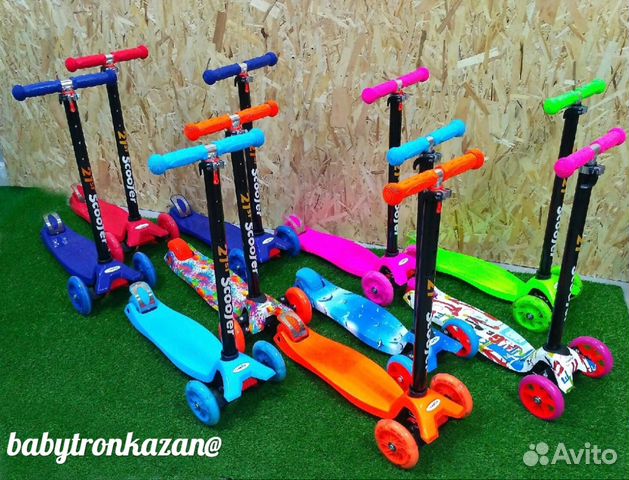 Самокат Трехколесный поворотный Schotter оригинал
