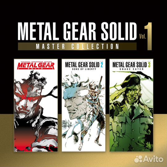 Metal gear solid master collection PS4/PS5