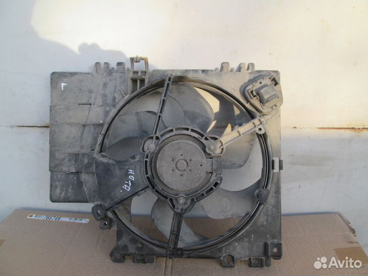 Ниссан нота 2006-2013 диффузор радиатоа сборе