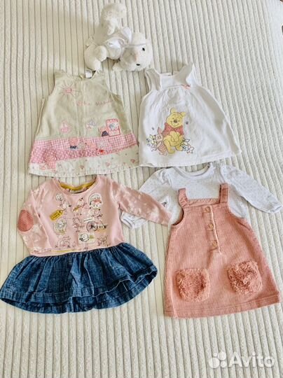 Фирменные вещи на девочку 0/6 мес