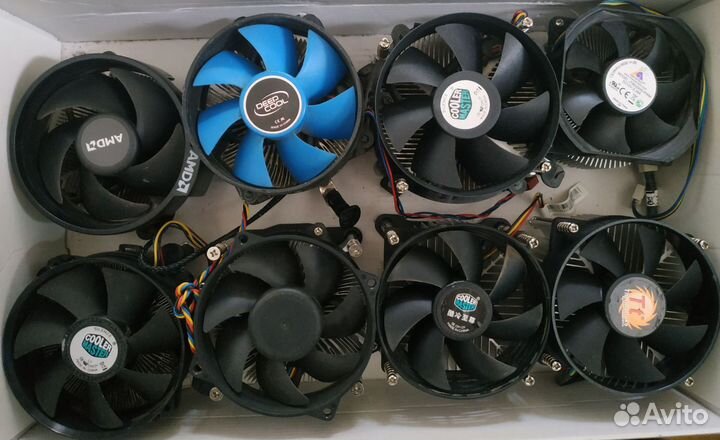 Кулера Intel LGA1150-1200, 775, AMD AM3/AM4