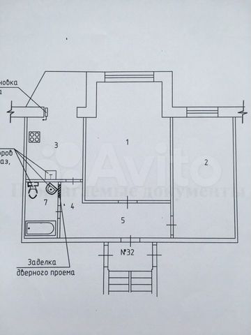 2-к. квартира, 62 м², 2/5 эт.