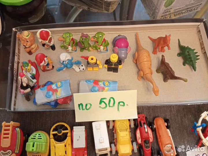 Коллекционные игрушки из Киндер сюрпризов