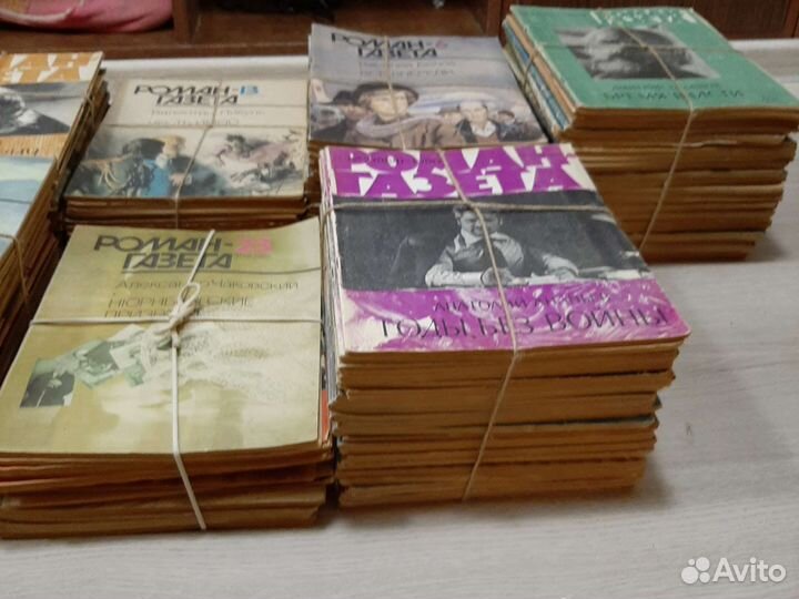 Роман газеты уникальная коллекция