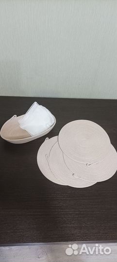 Набор салфеток+сухарница