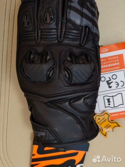 Мотоперчатки кожаные Sweep Forza