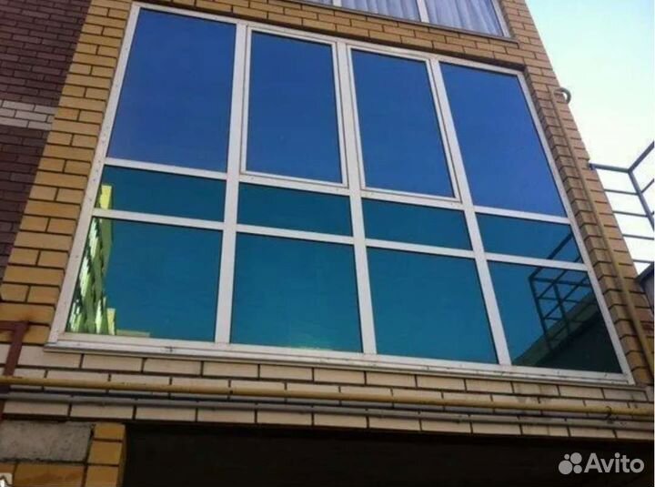 Лоджия из профиля пвх с тонировкой