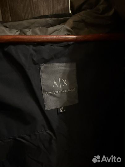 Пуховик мужской armani