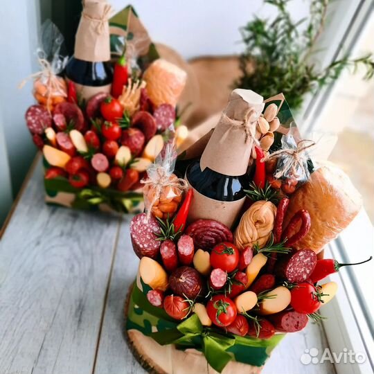 Мужские букеты / подарки съедобные