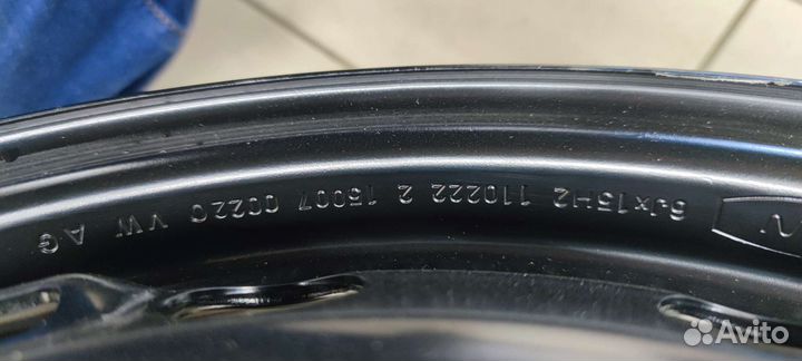 Диски r15 5x100 polo rapid оригинал