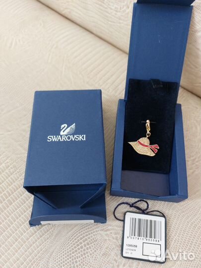 Новая подвеска, шарм Swarovski