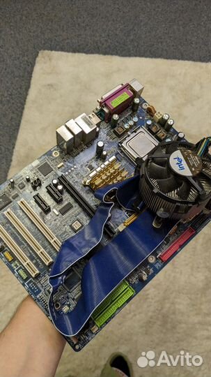 Intel pentium 4 524 с материнской платой