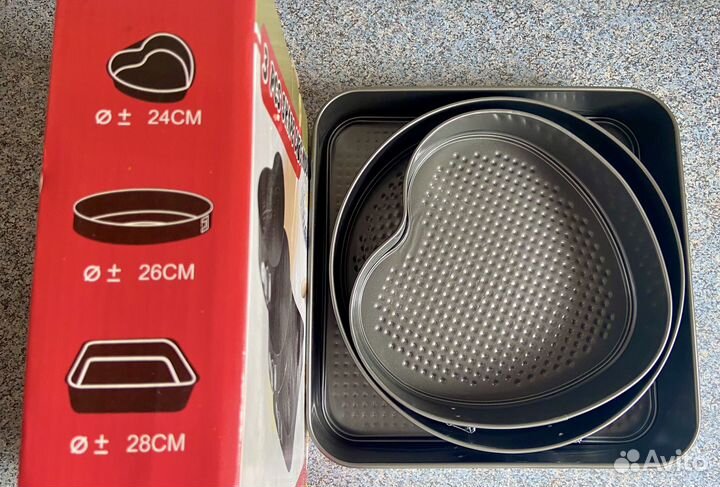 Набор форм для выпечки