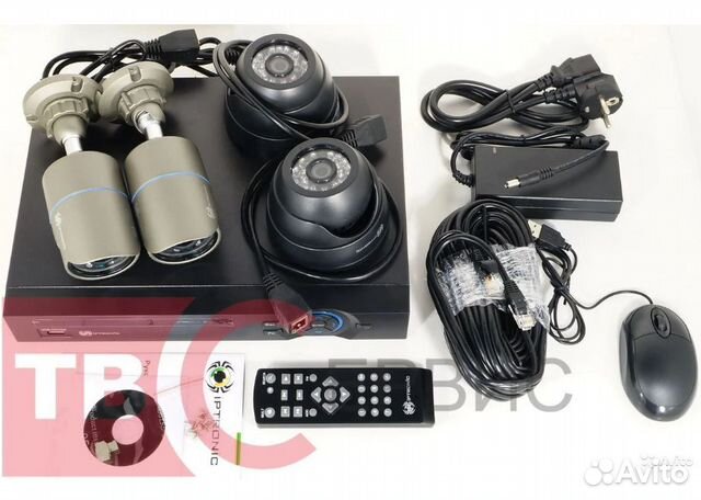 Видеонаблюдение с доставкой