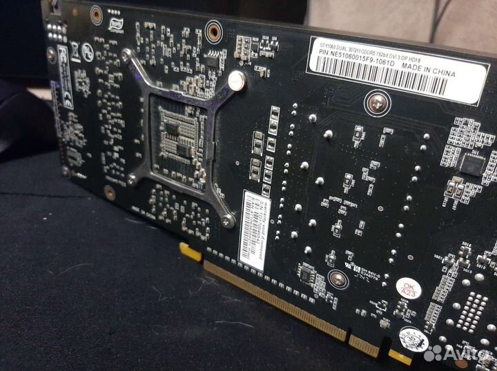 Видеокарта gtx 1060 3gb Palit Dual