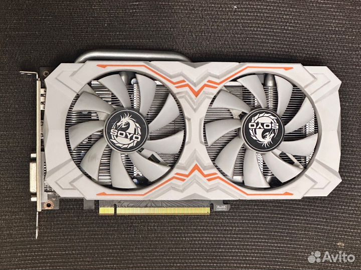 Видеокарта soyo 2060 super 6gb white (белая)