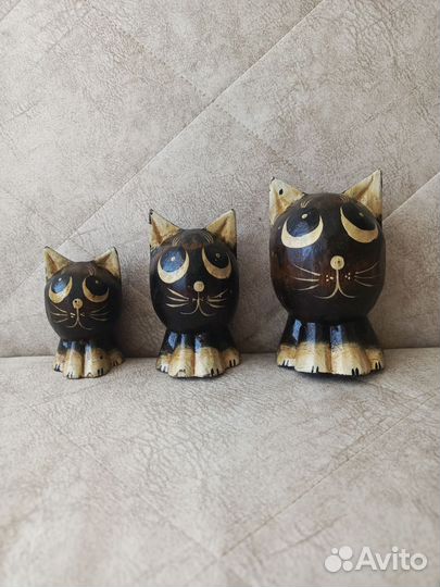 Деревянный котята