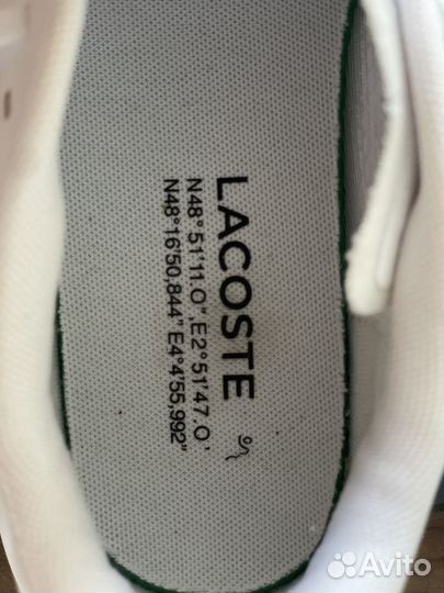 Кроссовки Lacoste шлепки Boss