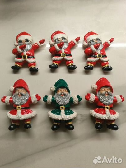 Магниты дед мороз