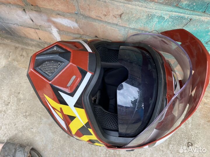 Кроссовый шлем Ataki