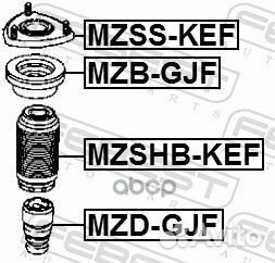 Отбойник передн амортизатора mazda 6 GJ 2012-2012