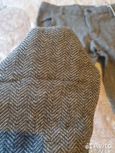 Брюки утепленные на девочку 122 hm zara