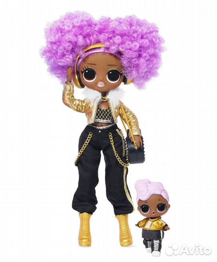 Кукла L.O.L. Surprise OMG D.J. 24K оригинал