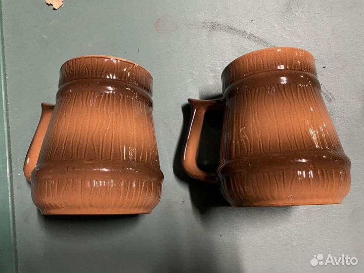 Кружка пивная глинянная 1,2 л